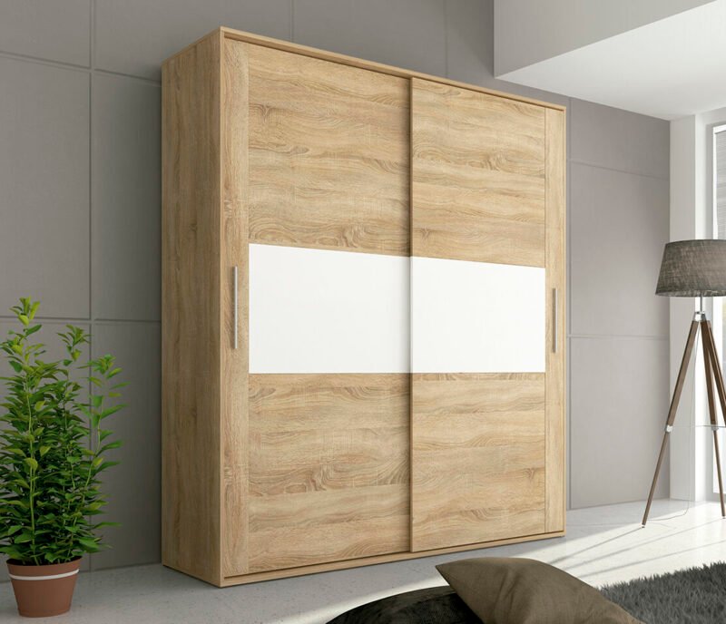 Armario Baena .Cambria-Blanco (180cm)
