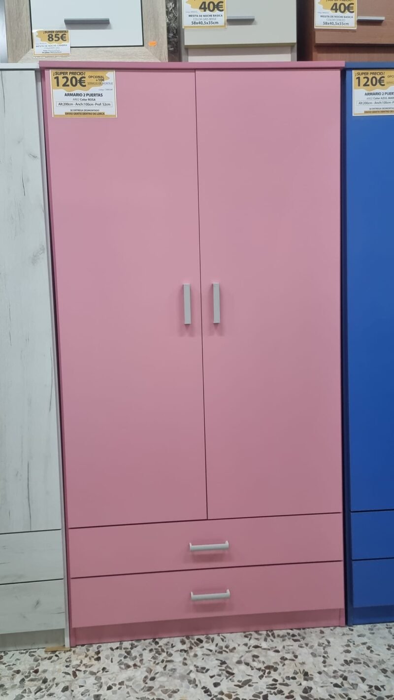Armario AR02 Rosa - Imagen 2
