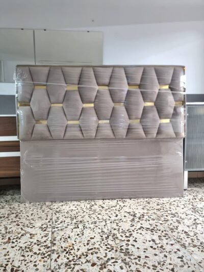 Cabecero Rombo Cojín. Beige Oscuro (165cm)