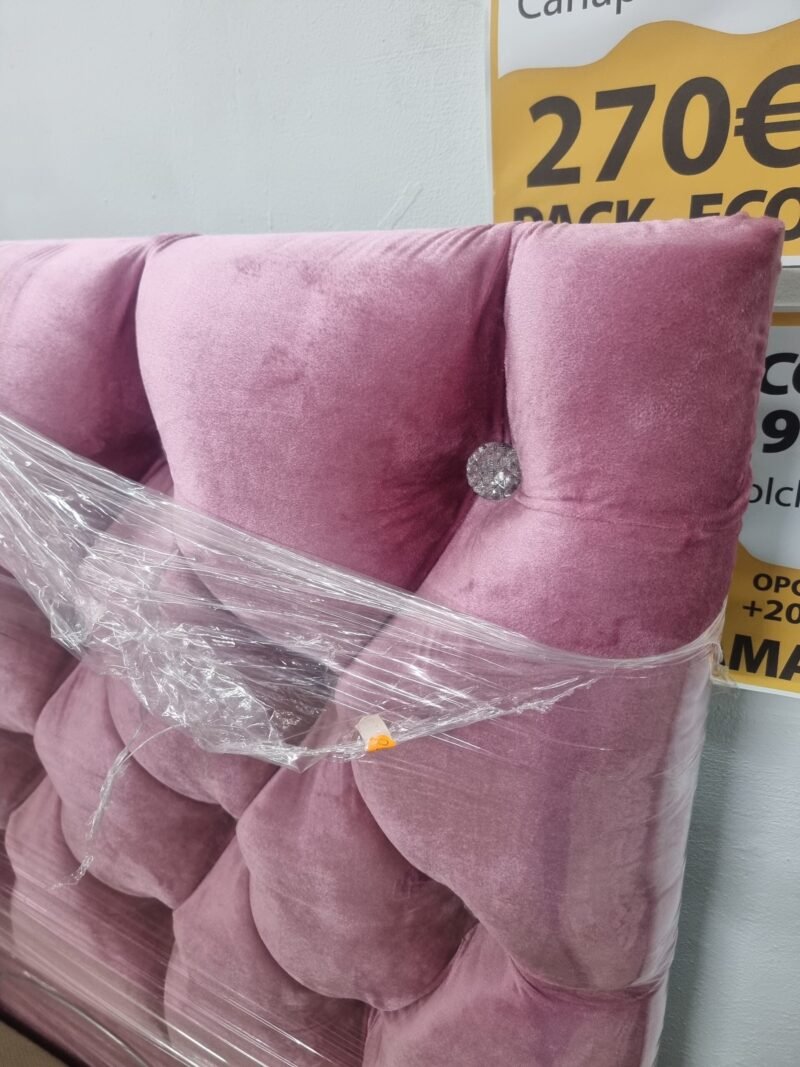 Cabecero Pitágoras Rosa (140cm) - Imagen 4