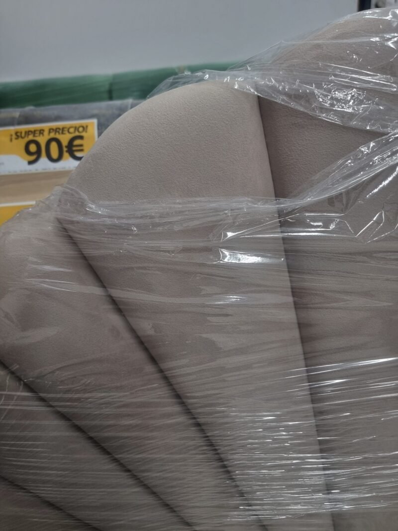 Cabecero Concha Beige Oscuro (110cm) - Imagen 2