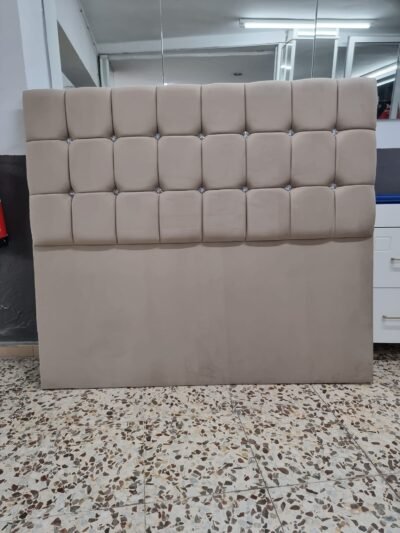 Cabecero Cojín diamante beige Arena(160cm)