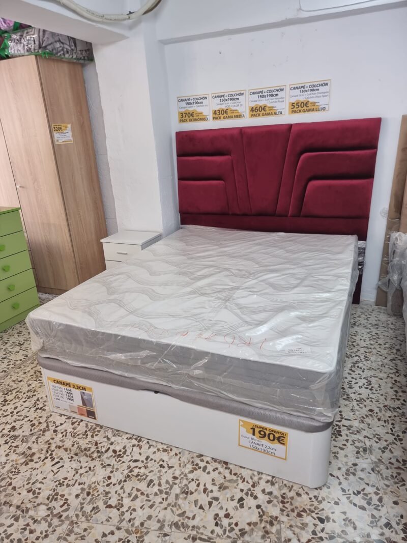 Cabecero Alcón Granate (160cm) - Imagen 4