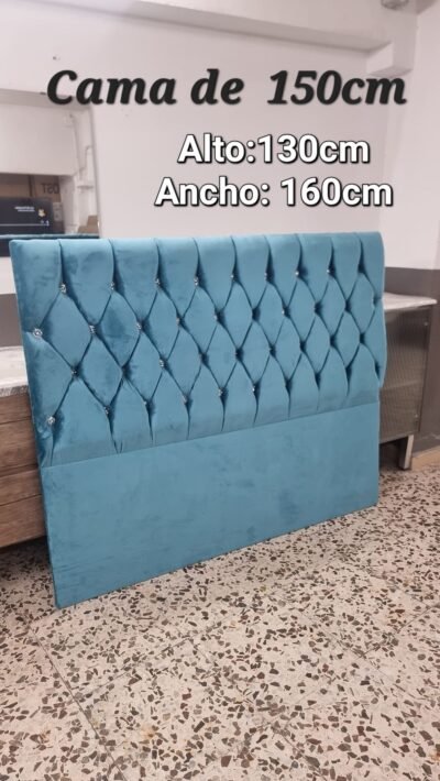 Cabecero Pitágoras Azul(160cm)