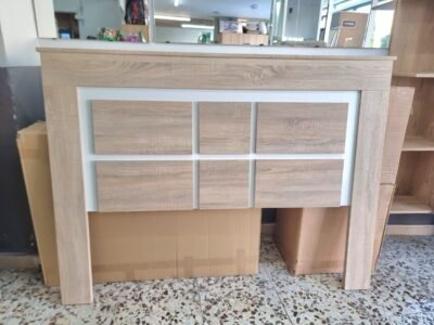 Cabecero Lara. Cambria- Blanco (160cm)