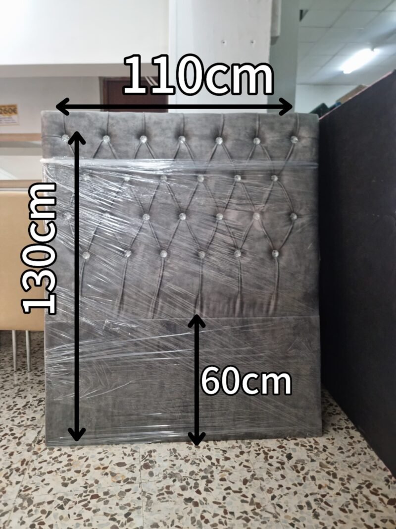Cabecero Pitágoras Diamante Gris (110cm) - Imagen 5