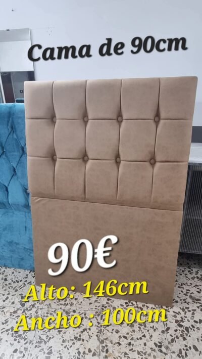 Cabecero Cojín Piedra (100cm)