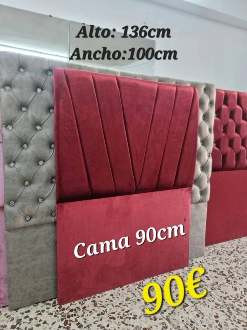 Cabecero Vulé Granate (100cm)