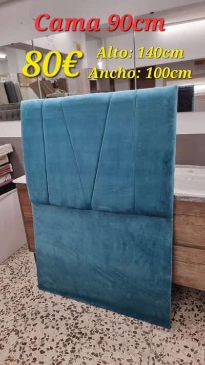 Cabecero Vulé Azul (100cm)