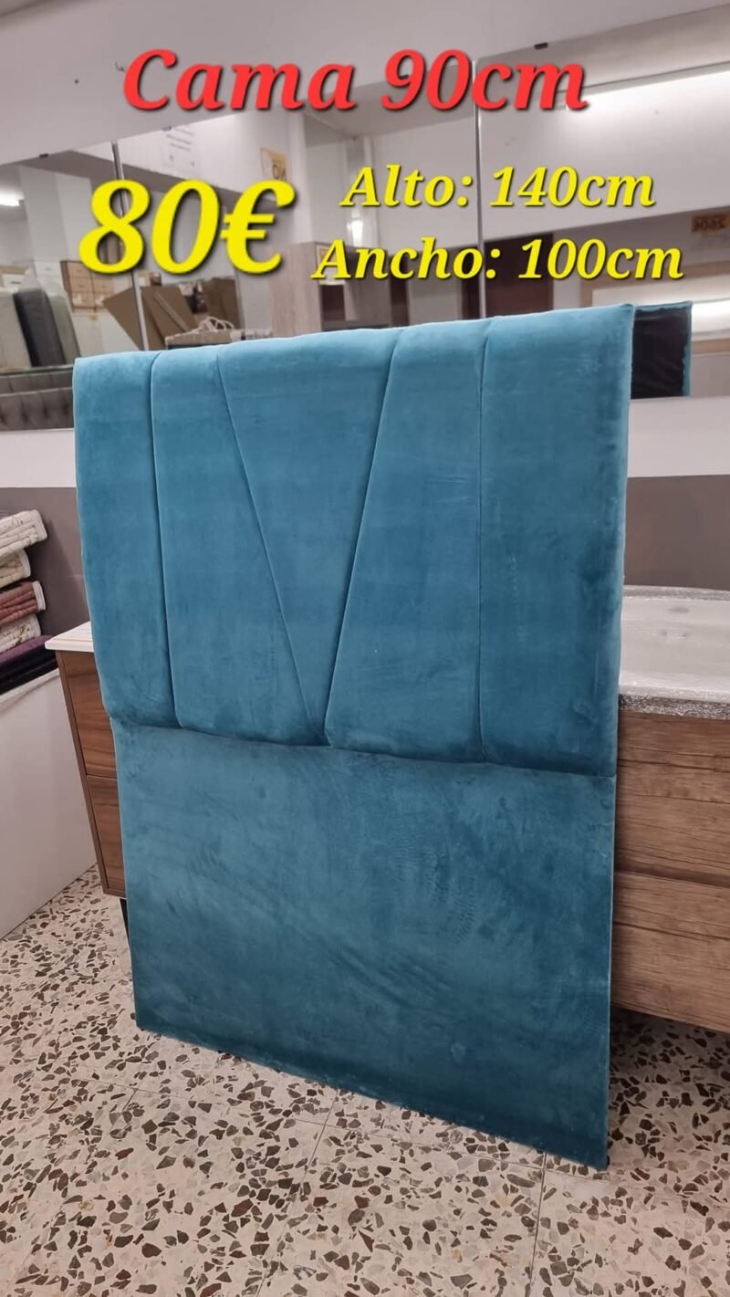 Cabecero Vulé Azul (100cm)