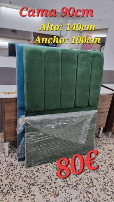 Cabecero Nórdico verde (100cm)
