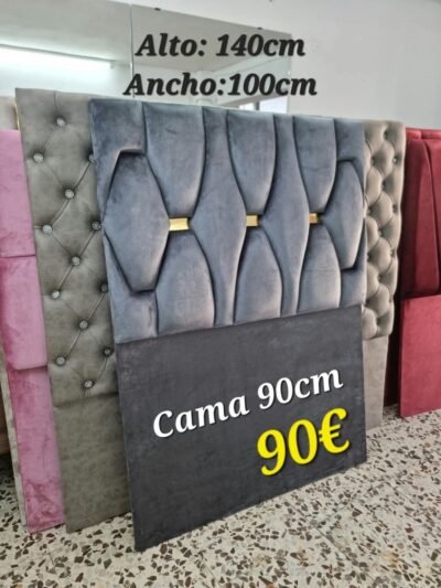 Cabecero Elen Gris (100cm)