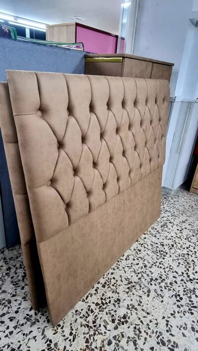 Cabecero Pitágoras Botón Piedra (140cm)