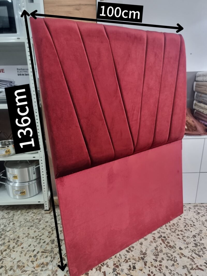 Cabecero Vulé Granate (100cm) - Imagen 2