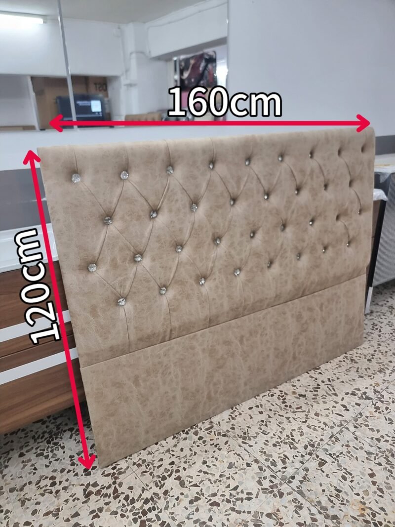 Cabecero Pitágoras Diamante Crema (160cm) - Imagen 5