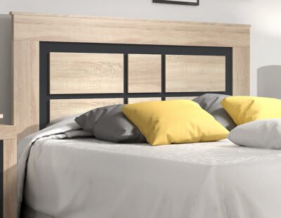 Cabecero Lara. Cambria-Grafito (160cm)