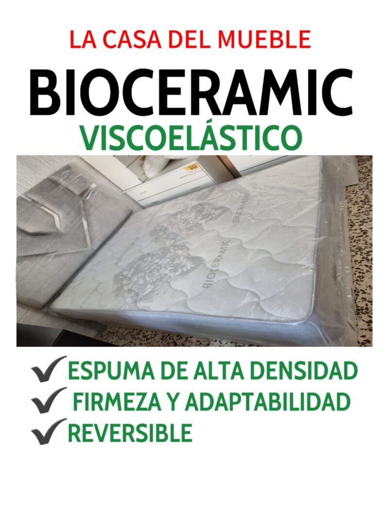 Colchón Bioceramic 105x190cm