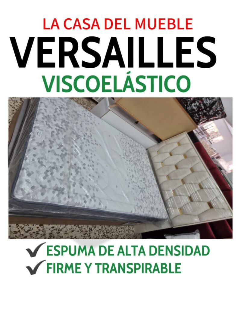 Colchón Versailles 135x190cm.