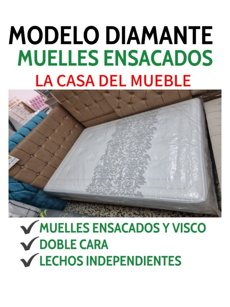 Colchón Diamante 105x190cm.