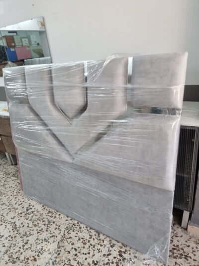 Cabecero Lineal Gris Perla- Plata (160cm)