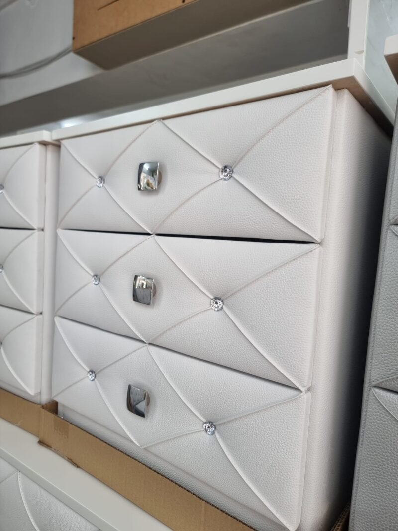 Conjunto Polipiel Diamante Blanco. - Imagen 4