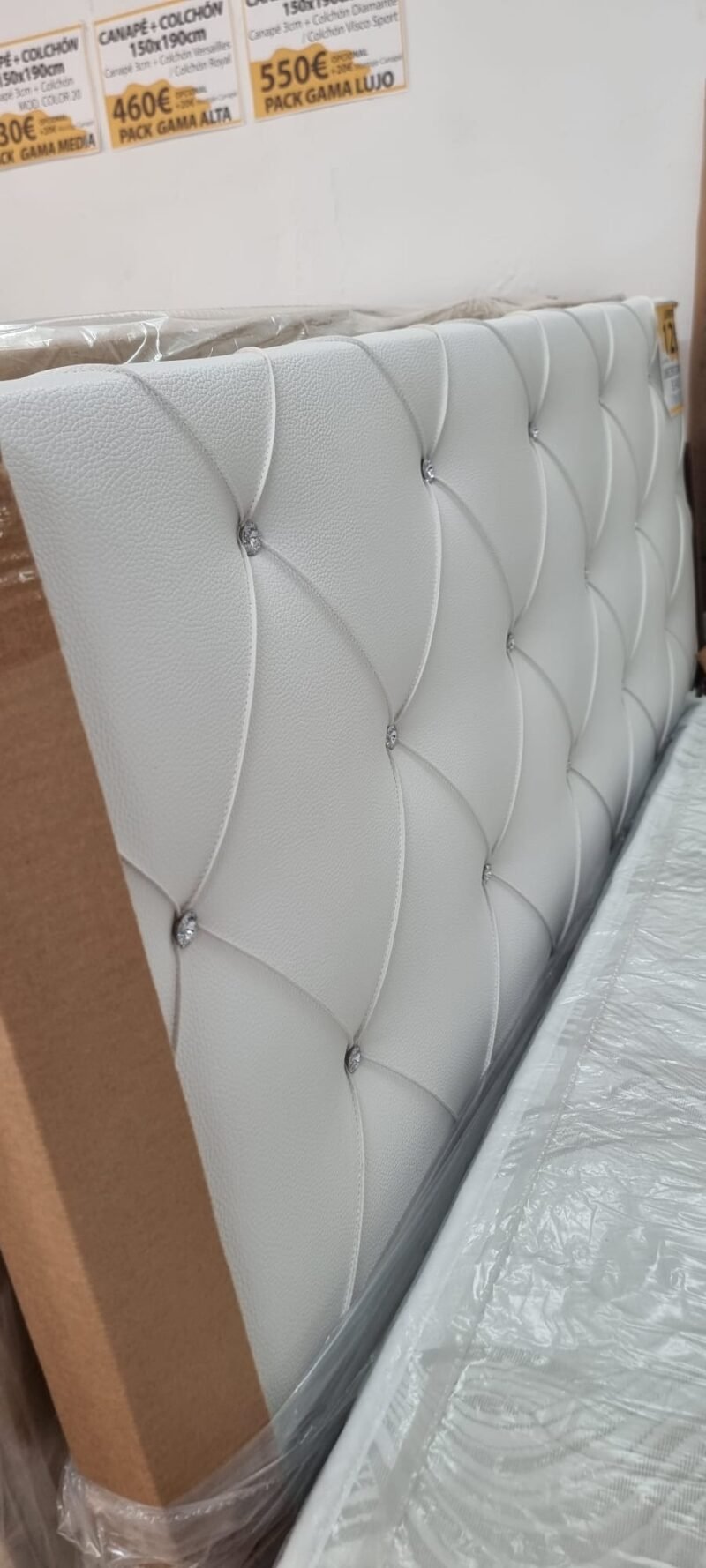 Conjunto Polipiel Diamante Blanco. - Imagen 6