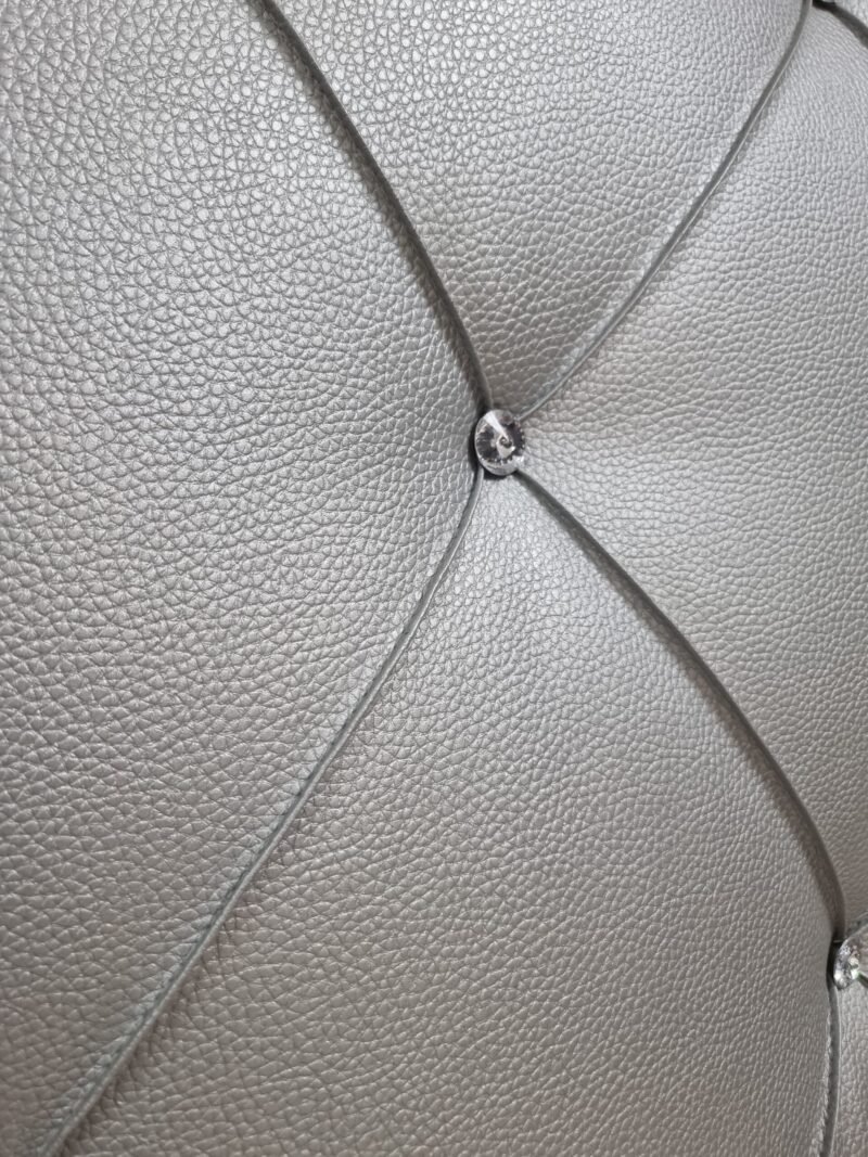 Cabecero Polipiel Diamante Plata (155cm) - Imagen 4