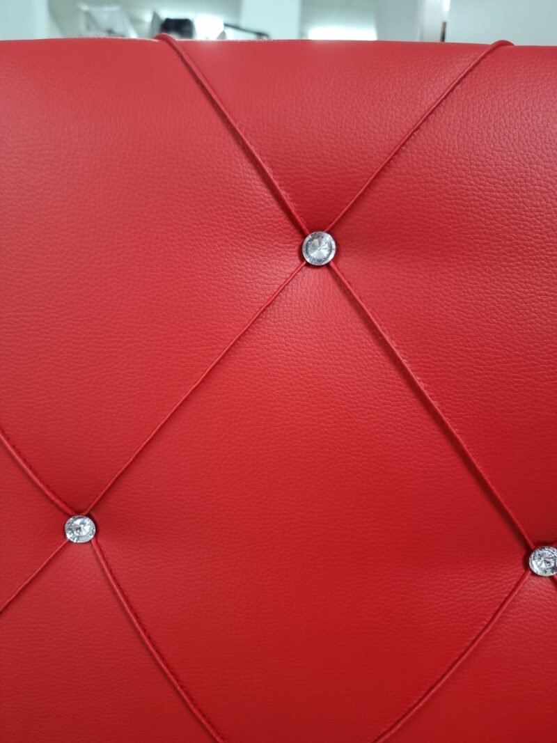 Cabecero Polipiel Diamante Rojo (155cm) - Imagen 6