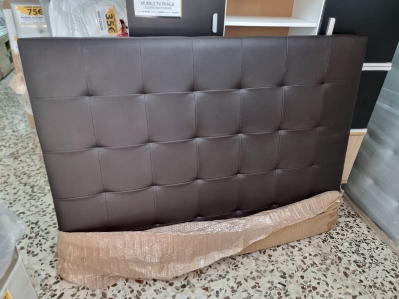 Cabecero Polipiel M3 Choco (155cm) - Imagen 3