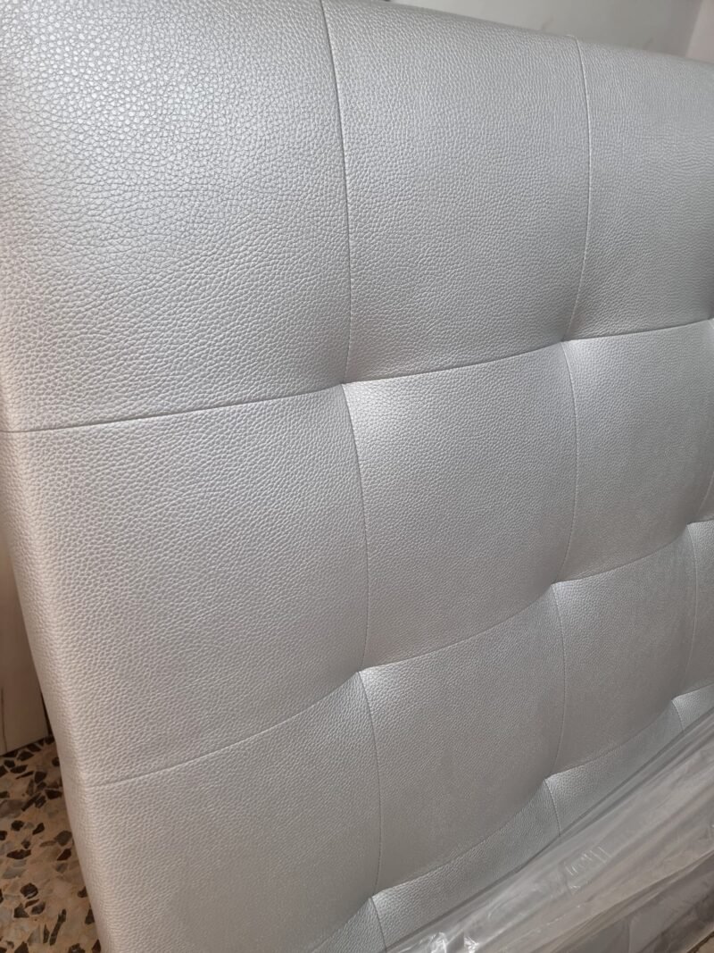 Cabecero Polipiel M3 Plata (110cm) - Imagen 2