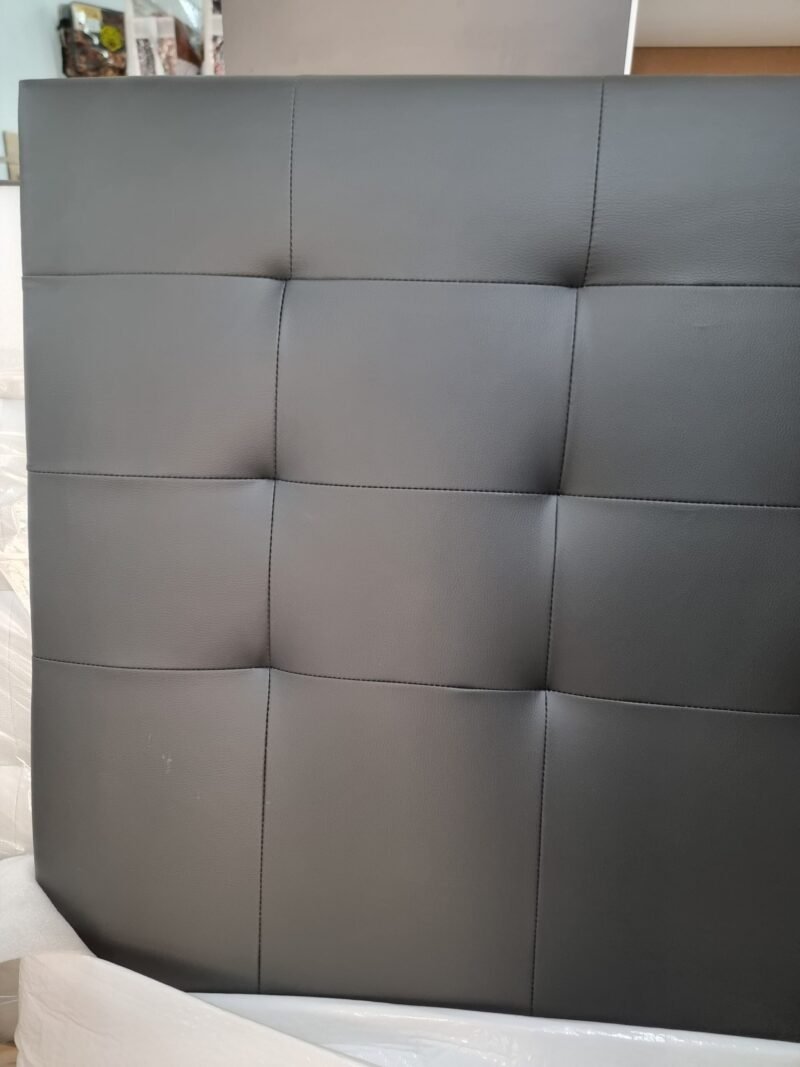 Cabecero Polipiel M4 Negro (140cm) - Imagen 3