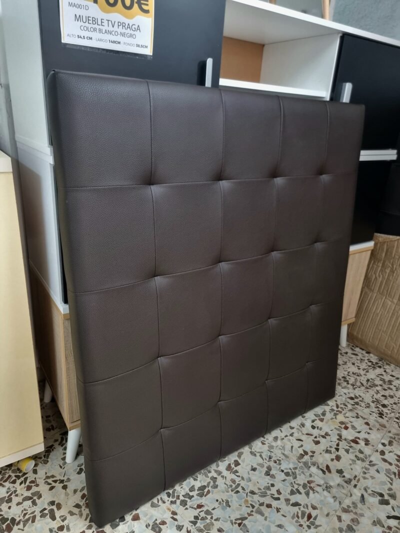 Cabecero Polipiel M3 Choco (100cm)
