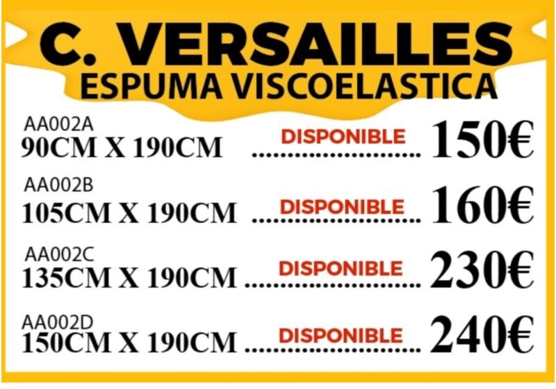 Colchón Versailles 135x190cm. - Imagen 4