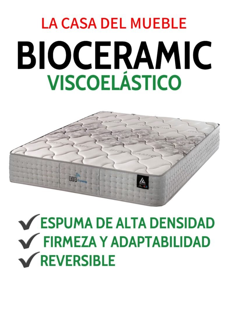 Colchón Bioceramic 90x190cm