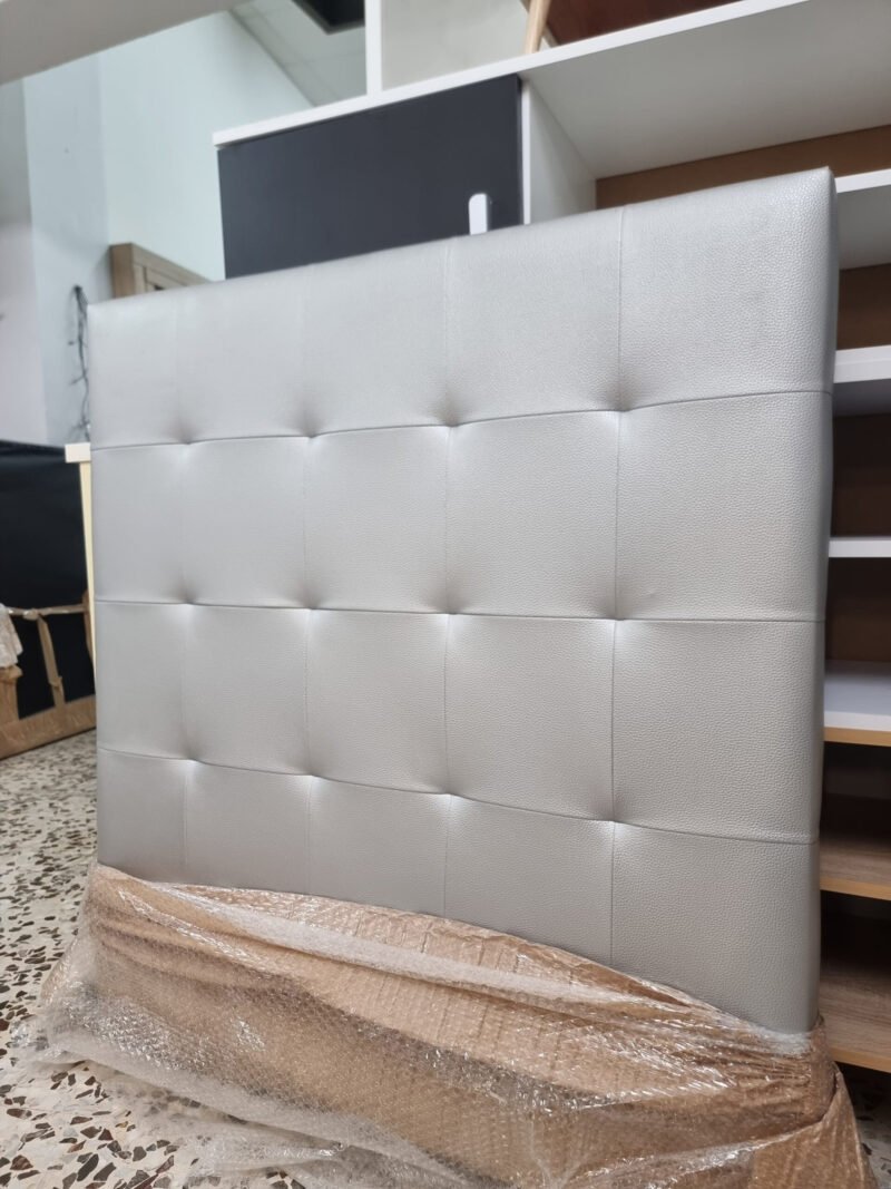 Cabecero Polipiel M3 Plata (110cm) - Imagen 4