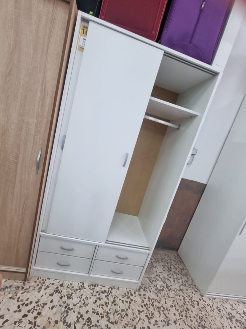 Armario AR06 Blanco. (100cm) - Imagen 3