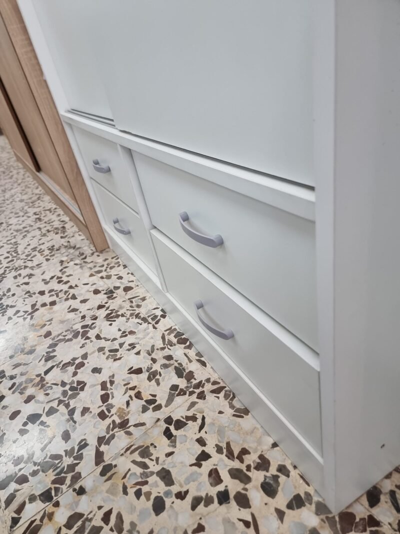 Armario AR06 Blanco. (100cm) - Imagen 5