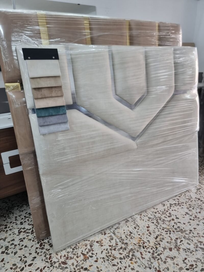 Cabecero Lineal Marfil- Plata (160cm) - Imagen 3