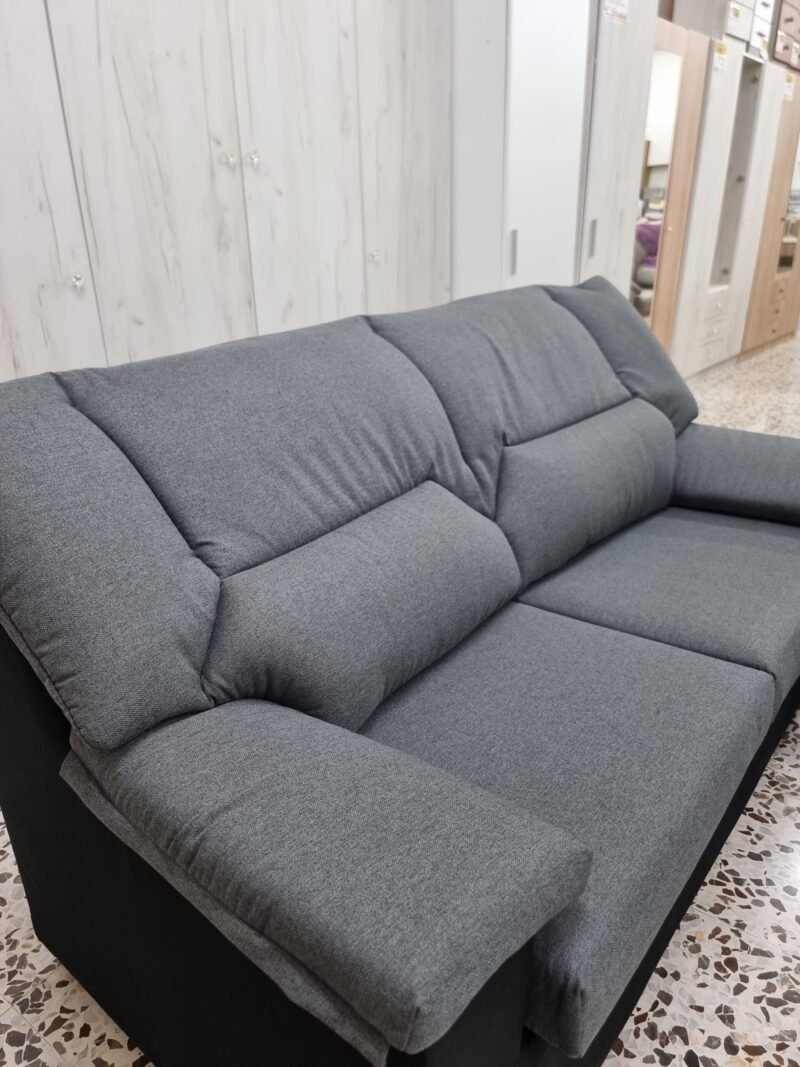 Sofá Conjunto 3+2. Gris Oscuro - Imagen 6