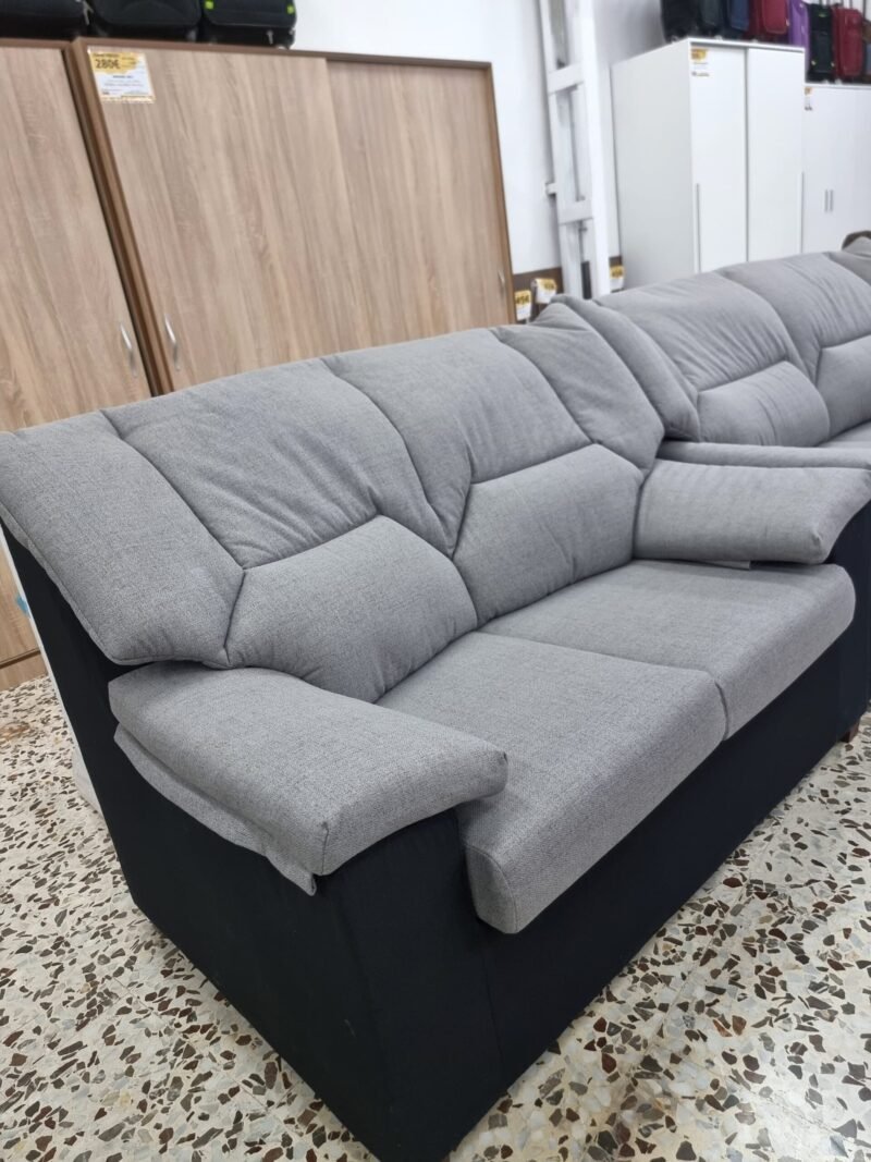 Sofá Conjunto Maxi 3+2. Gris Claro - Imagen 2
