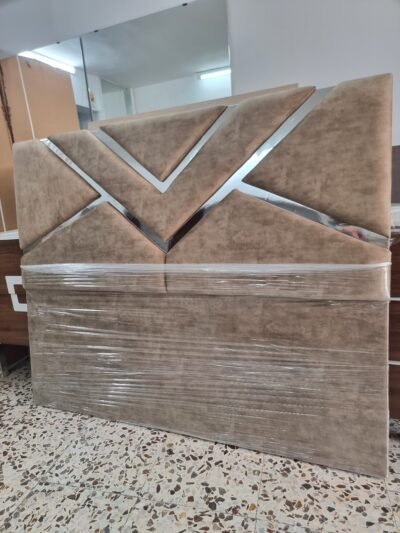 Cabecero Diniel Tierra-Plata (160cm)