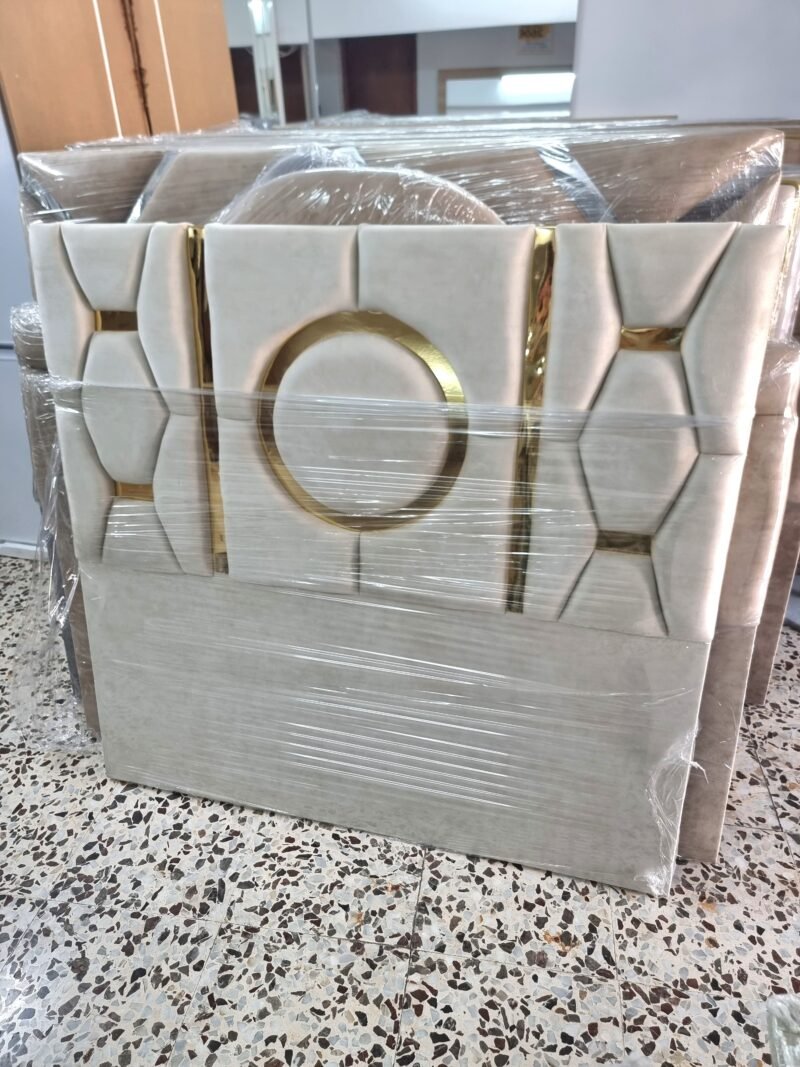 Cabecero Geomix Marfil-Dorado (135cm) - Imagen 2