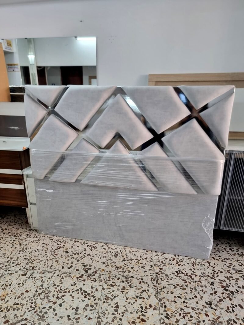 Cabecero Conde Gris Perla- Plata (160cm) - Imagen 3