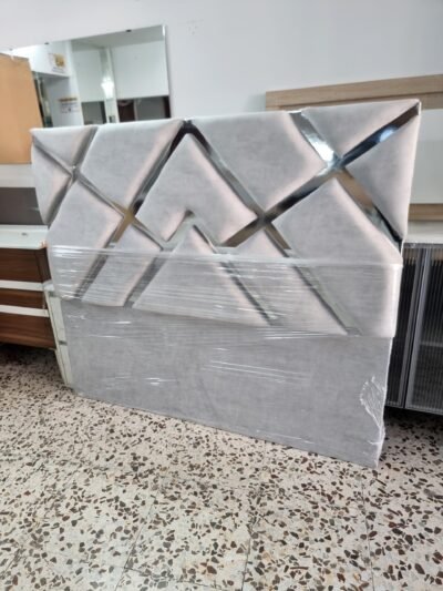 Cabecero Conde Gris Perla- Plata (160cm)