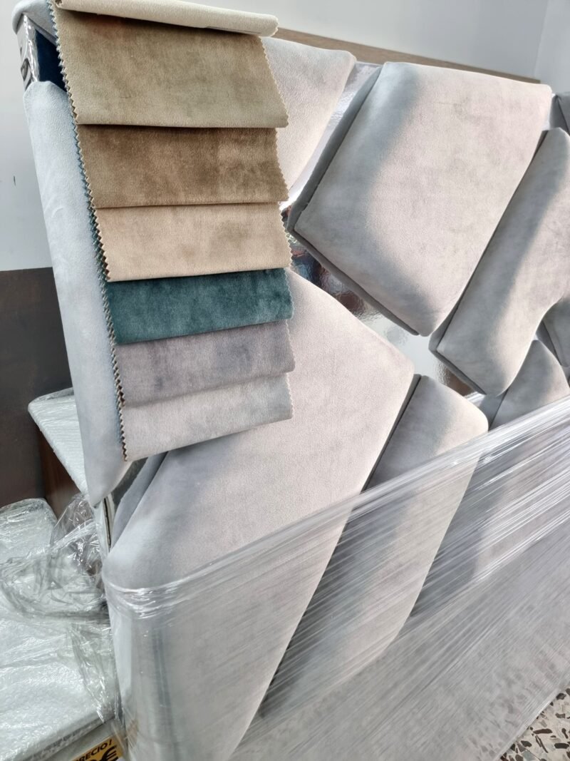 Cabecero Conde Gris Perla- Plata (160cm) - Imagen 5