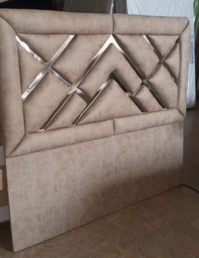 Cabecero Griego Nuez-Dorado (160cm)