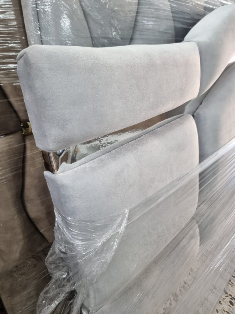 Cabecero Obel Gris perla-Plata (160cm) - Imagen 2