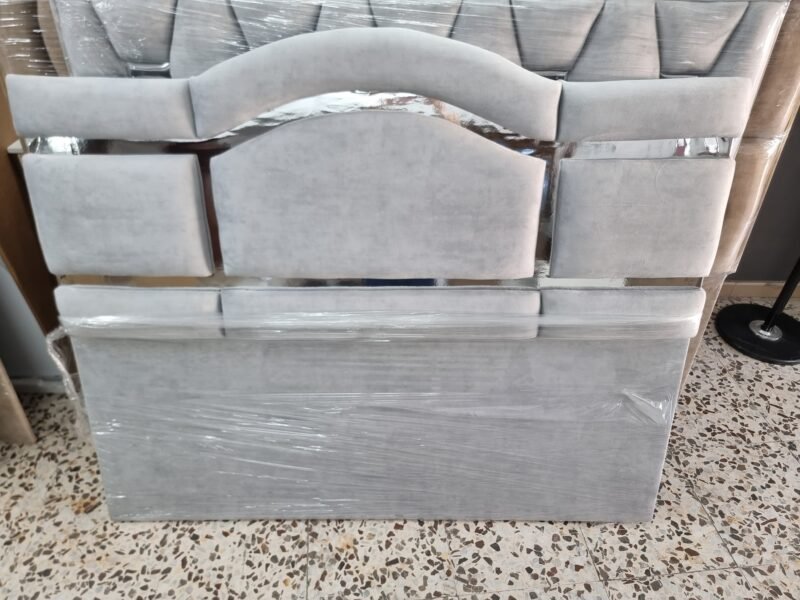 Cabecero Obel Gris perla-Plata (160cm) - Imagen 5