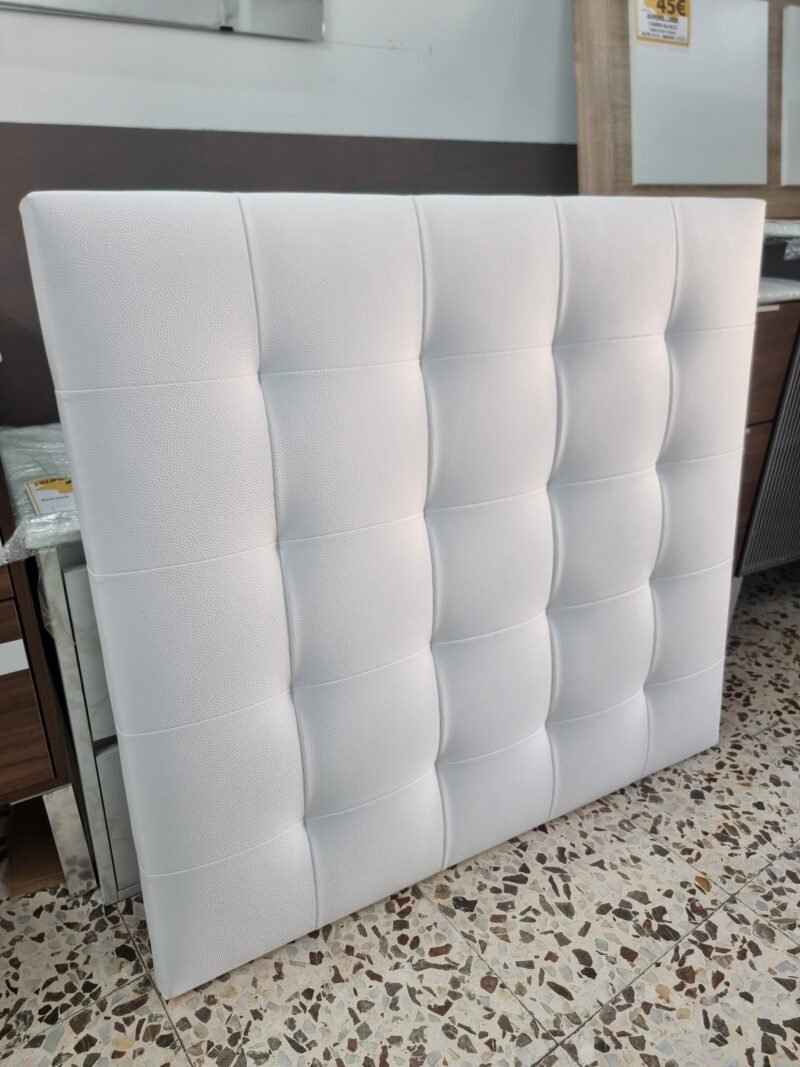 Cabecero Polipiel M3 Blanco (110cm)