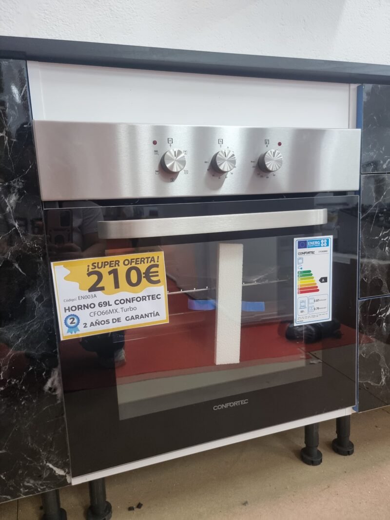 HORNO ELÉCTRICO 69L CONFORTEC Multifunción. - Imagen 2